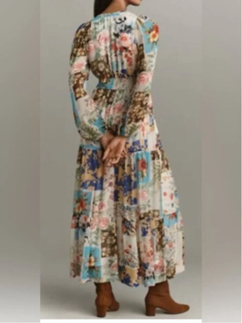 NWT Size XXS - Anthropologie The Somerset Maxi Dress (NWT US$ 178) - Picture 9 of 16